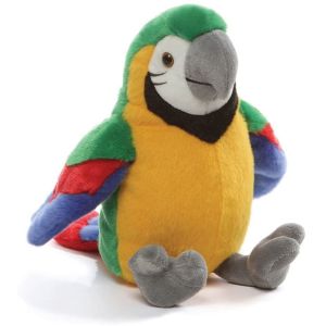 China Simulation Macaw Plush Toy With Polyester Fiber Stuffed on sale