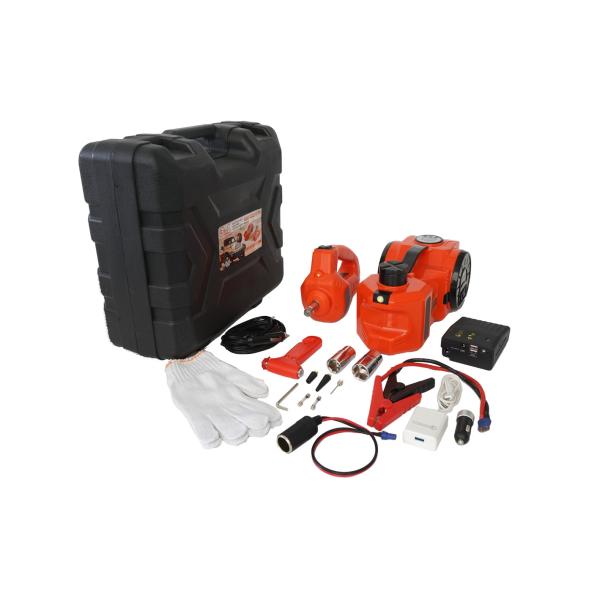 Buy Muti Function 5 In 1 Electric Car Jack Tool Set With Electric Impact Wrench And Battery at wholesale prices