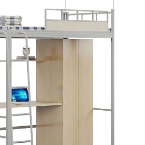 Support customization Beautiful and practical, double student apartment bed with