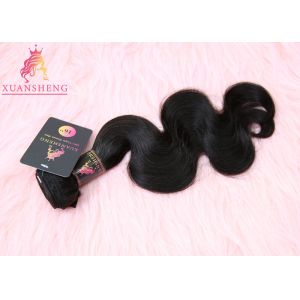 Virgin Cuticle Aligned Malaysian Human Hair , Body Wave Virgin Unprocessed Hair