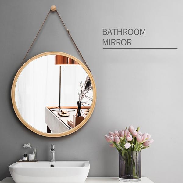 Modern Phyllostachys pubescens Mirror Biophilic Home Decoration Nordic Style Full Body Mirror