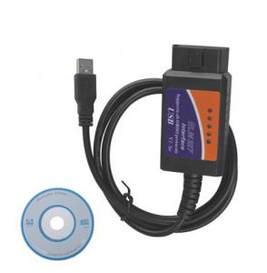 China ELM327 V1.5 Scanner Software USB Plastic with FT232RL Chip on sale