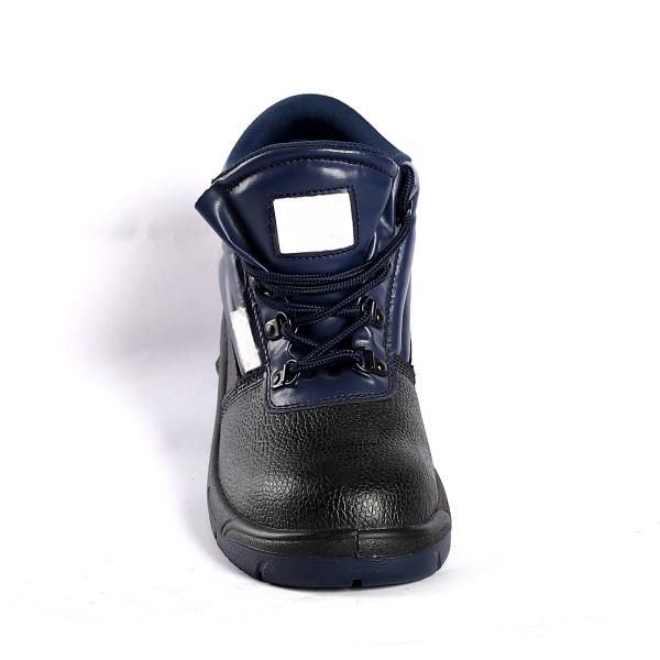 Comfortable Breathable Safety Shoes With Steel Toe And Heat Resistant Genuine Leather Work Boots