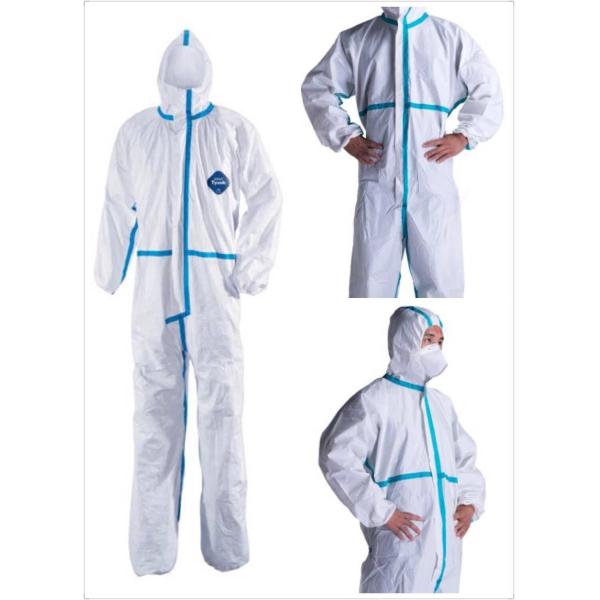 Buy Antistatic Protective 25GSM Medical Protective Coverall at wholesale prices