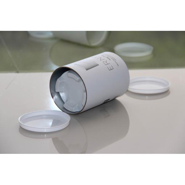 Fashional White Gloss lamination Paper Cans Packaging with PPLids for Cup and Bowl Packaging