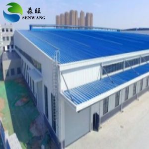 Custom Steel Structure Building with Galvanized Frame and Sandwich Panels