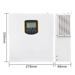 24V 2.5KW Hybrid Solar Inverter with MPPT 60A Charger