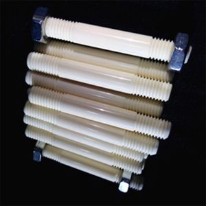 Advanced Technology Ceramic Threaded Rod Oil Pipeline Valves Chemically Resistant