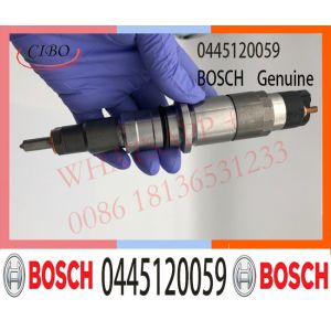 0445120059 Bosch Fuel Injector 0445120231 0445120059 5263262 Cummins Komatsu