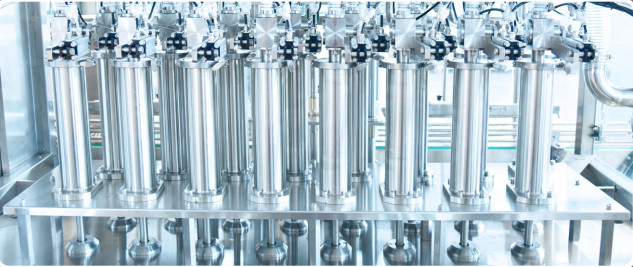 Automatic Volumetric Piston Liquid Filling Machine High Viscosity Piston Filler