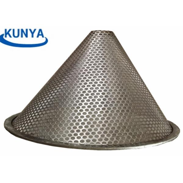 100 Micron 8mm Perforated Metal Welding Mesh Cloth 400mm Round Metal Discs