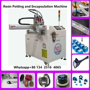 Robot Epoxy Resin Compound Hardner Glue Potting Machine Production Line Model