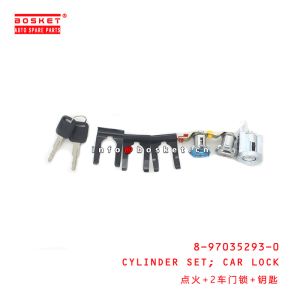 8-97035293-0 Car Lock Cylinder Set 8970352930 Suitable for ISUZU NKR55 4JB1