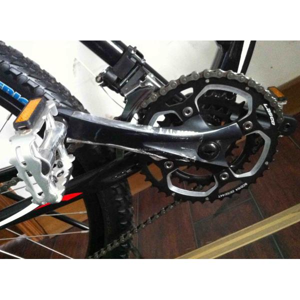 Full Aluminum Suspension Mountain Bicycle with 24 Speeds and Hydraulic Disc Brake