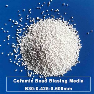 Quality Mold Cleaning Zirconia Sand Ceramic Bead Blasting B30 0.600mm for sale