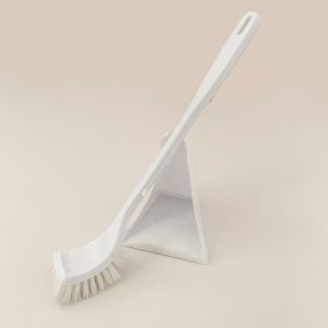 Long Handle 12.5x12x40cm Toilet Cleaner Brush Ergonomic Elegant