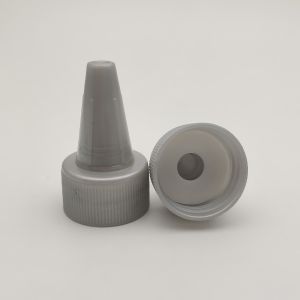 Leakage Resistant 28mm Plastic Nozzle Cap With Twist Top