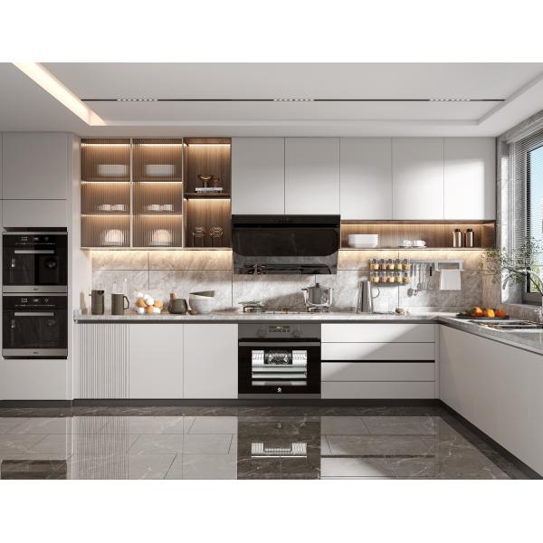Buy U-Shaped Kitchen Cabinet with High Gloss Matte Finish at wholesale prices