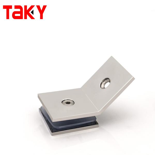 135 Degree Stainless Steel Glass Clamp Bracket for 8-12mm Glass