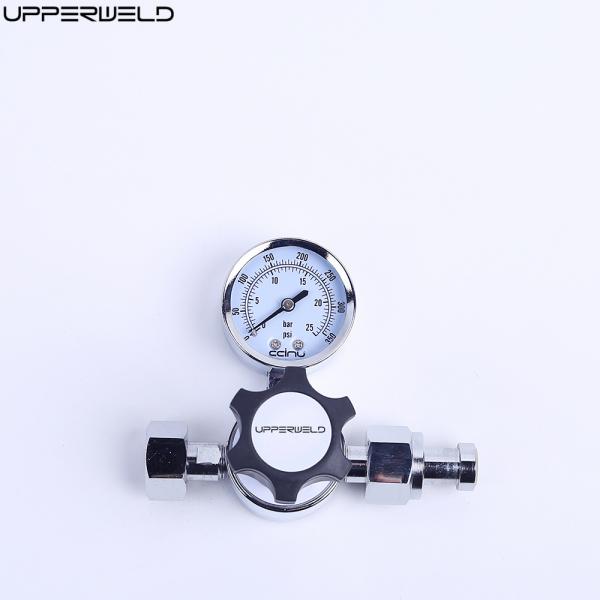 Co2 Gas Regulator Oxygen Nitrogen Flowmeter Stainless Steel Pressure Reducing Valve
