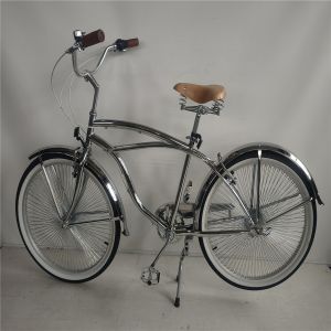 Quality 26 inch Aluminum Frame Mens Adult Beach Cruiser Bike with 7 Speed Shimano Derailleur for sale