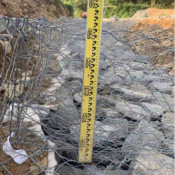 Versatile welded wire mesh gabion fence designed to provide support for retaining walls landscaping and perimeter security