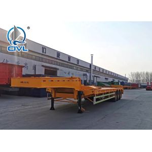 Flatbed Container Multi Axles Semi Trailer Trucks