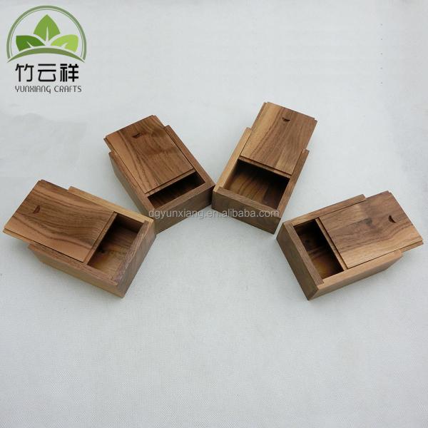Small wooden packing box wooden oil bottle box wood gift box
