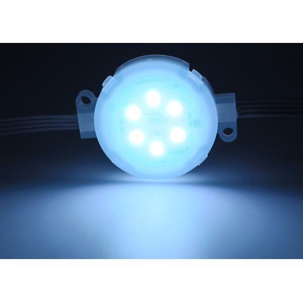 Amusement Point Light Programmable 24V LED Outdoor Pixel Light LED String Rgb Light 50mm Diameter