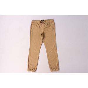 98% Cotton 2% Spandex Ladies Chino Joggers Womens Slim Chinos