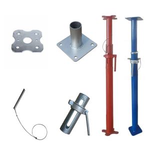 Quality Heavy Duty Powder Coated Steel Commercial Construction Support Telescopic Prop Jack for sale