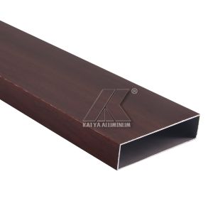 China Durable Aluminum Window Extrusion Profiles / Aluminium Wood Grain Profile on sale
