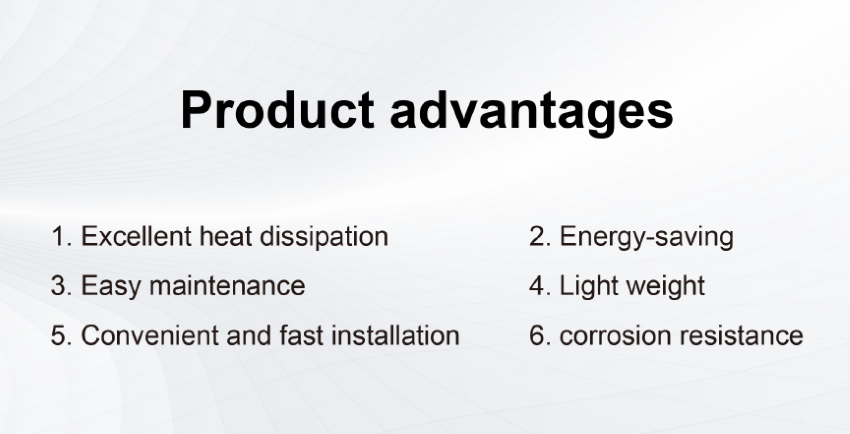 Fixed Series 1000*1000mm Profile aluminum cabinet for 500x250mm module