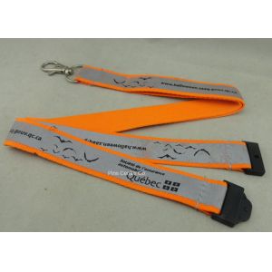 Silk Screen Printing Reflection Custom Printed Lanyards , Celebration Lanyard