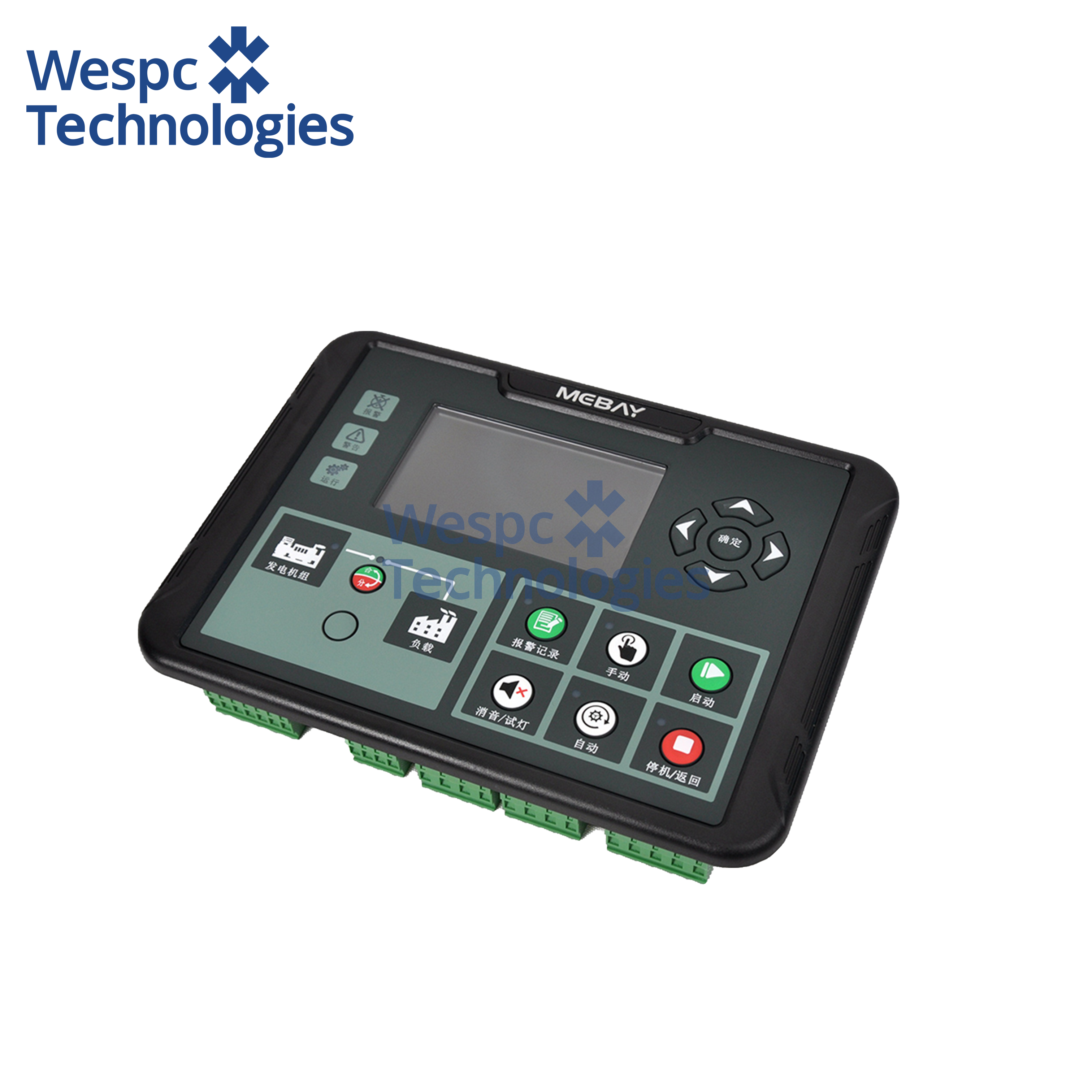 WESPC Original DC100MR Parallel Generator Start Stop Control Panel Module