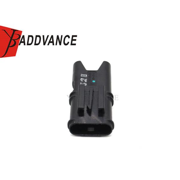 872-536-501 4 Pin Electric Wiring Connector Housing Sealed Black Male OEM