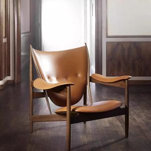 Medieval Vintage Lazy Lounge Chair Designer Home Single Person Couch Chair