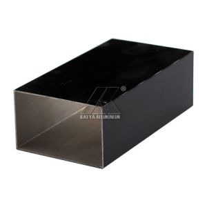 6000 Series 6063 Standard Aluminium Profiles With Black Anodized Finished