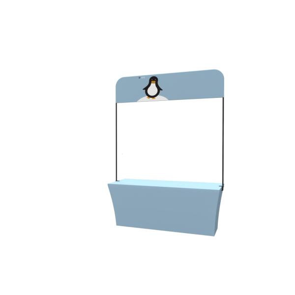 Buy Polyester Fitted Trade Show Table Covers , Wedding Personalized Table Cloth at wholesale prices