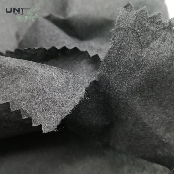 1040E Black Tear Away Recycle Cotton Embroidery Backing Nonwoven Interlining