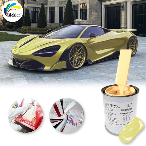 Buy High Gloss Champagne Gold Car Paint - Low VOC, Scratch Resistant at wholesale prices