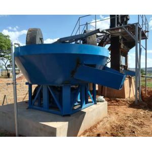 Grinding Gold Wet Pan Mill Manganese Stone Grinding Mill