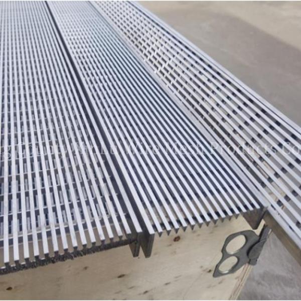 Wedge Wire Flat Panel Johnson Screen Mesh with Flat Plate Dewatering Screen Panel Sieve Bend Screen Plate