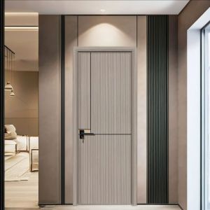 Recycled Materials WPC Hollow Doors High Performance Customizable