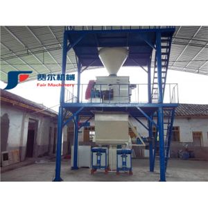 Automatic Dry Mix Mortar Production Line Low Noise Easy Installation 35-40ton/H