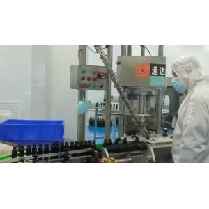 Quality Ropp Aluminium Screw Automatic Bottle Capping Machine For Milk for sale