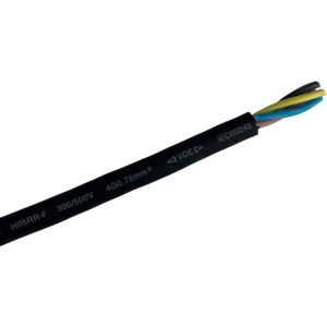 Long-Lasting Performance Multicore Copper Wire Power Cord 2/3/4/5/6 Core Pvc