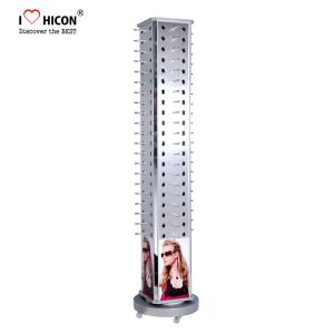 Eye-Catching Advertising 84 Pair Sunglasses Display Stand Floor Standee Made Of
