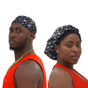 Unisex Silk Custom Bonnets And Durags For Women / Men