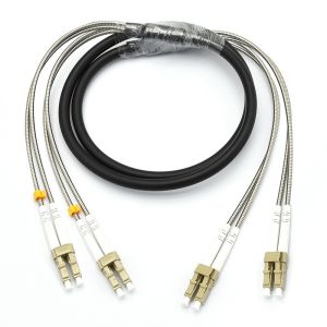 LC-LC Waterproof Fiber Optic Cable 20m Branch APC UPC
